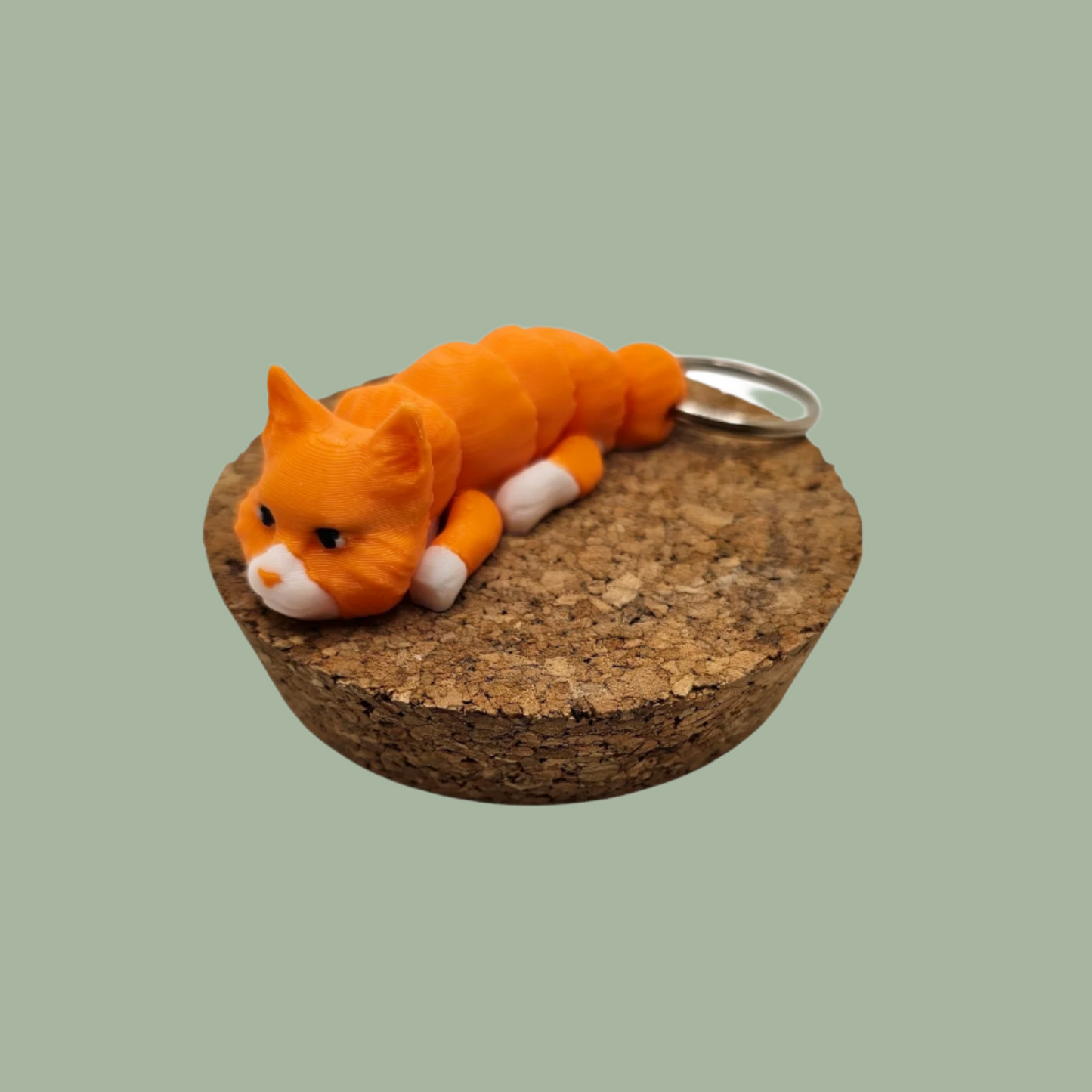 Cat Articulated Keyrings